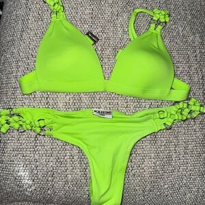 Neon Green Bikini Set